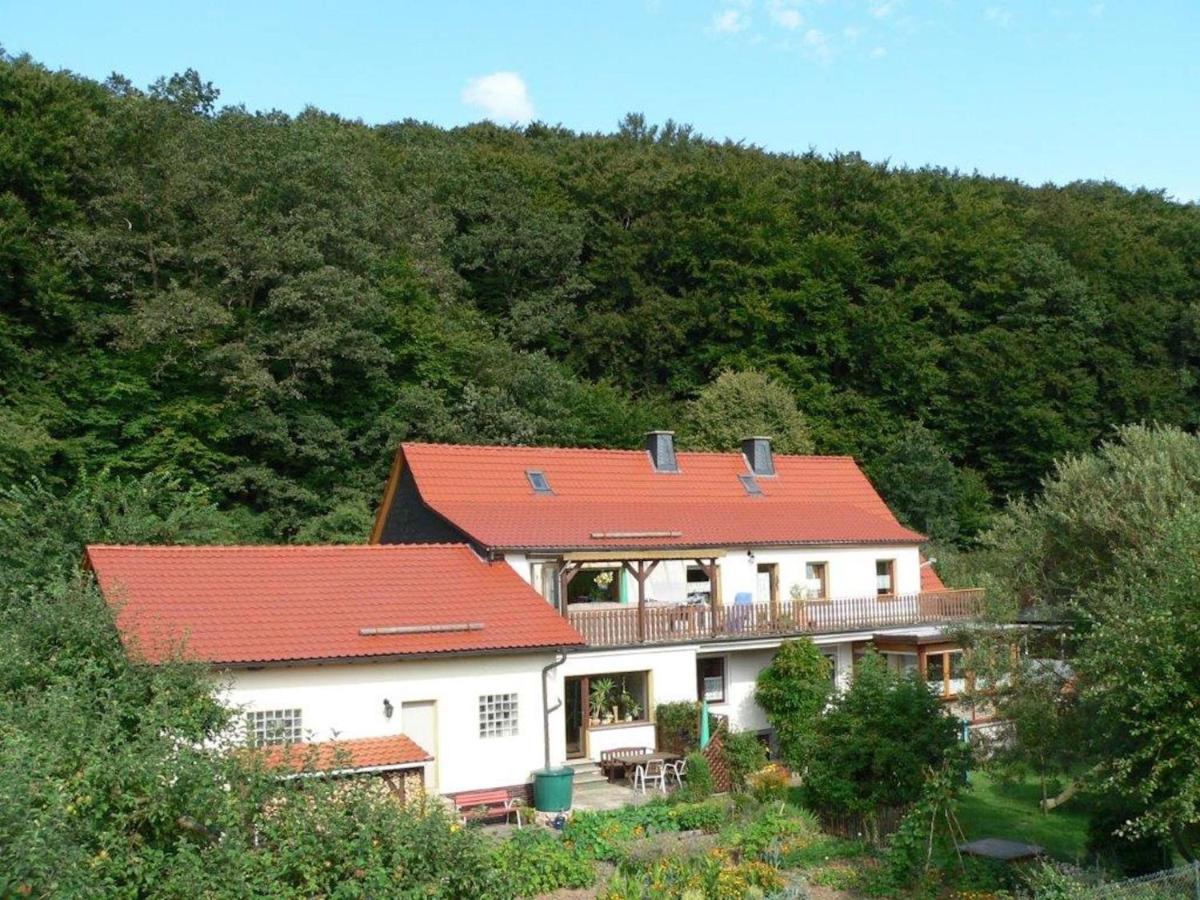 Quiet Holiday Home With Terrace Korbach Kültér fotó