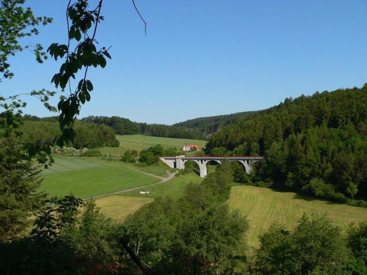 Quiet Holiday Home With Terrace Korbach Kültér fotó